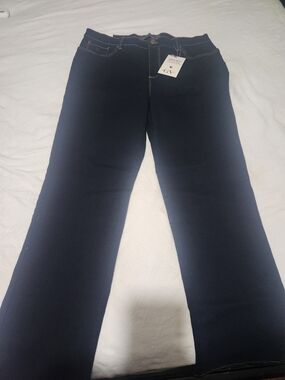Gloria Vanderbilt Dark Blue Boot Cut Jeans